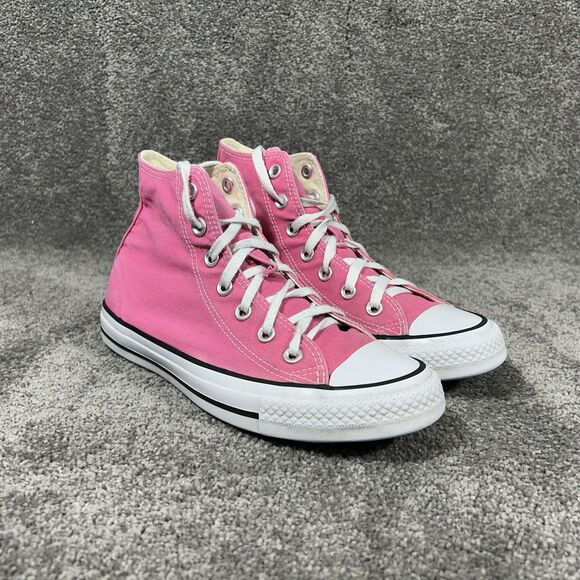 Converse Chuck Taylor All Star High Top 147132F Women’s Sz 7.5 Pink Skate Shoes - Picture 2 of 12